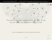Tablet Screenshot of mu-sigma.com